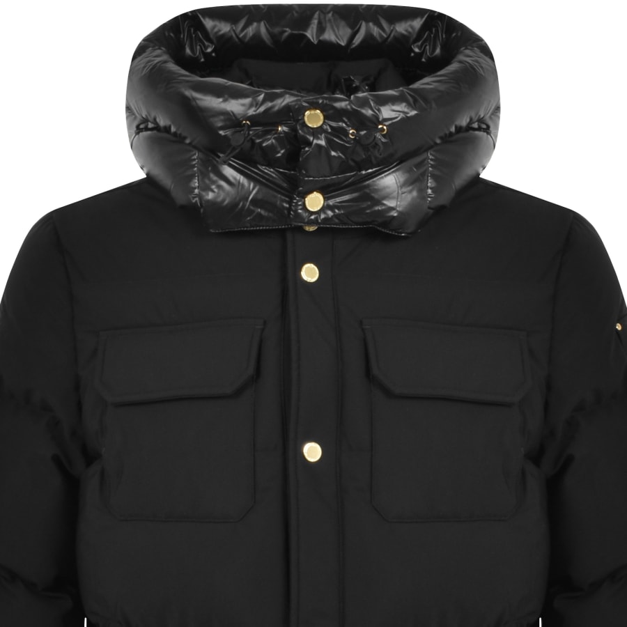 Gold parka top